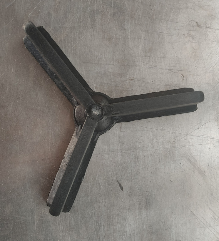 پروانه سه پر کره گیر سطلی