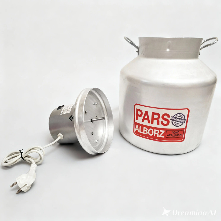 کره گیر 20 لیتری آلومینیومی (دوغ زن روحی) پارس البرز