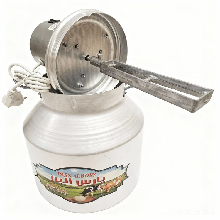 کره گیر 13 لیتری آلومینیومی (دوغ زن روحی) پارس البرز