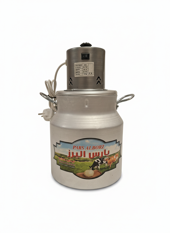 کره گیر 7 لیتری آلومینیومی (دوغ زن روحی) پارس البرز