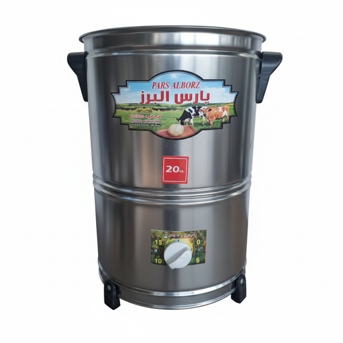 کره گیر 20 لیتری استیل تایمردار پارس البرز